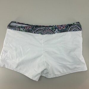 Women's Bohemian style bikini with boy shorts